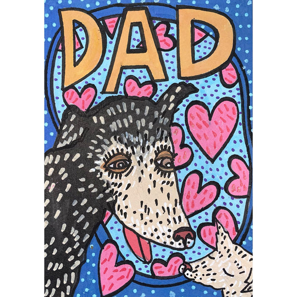 Hand-painted cards Caitlin Sheedy #1 
