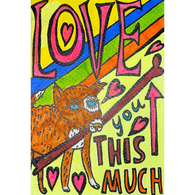 Hand-painted cards Caitlin Sheedy #3 