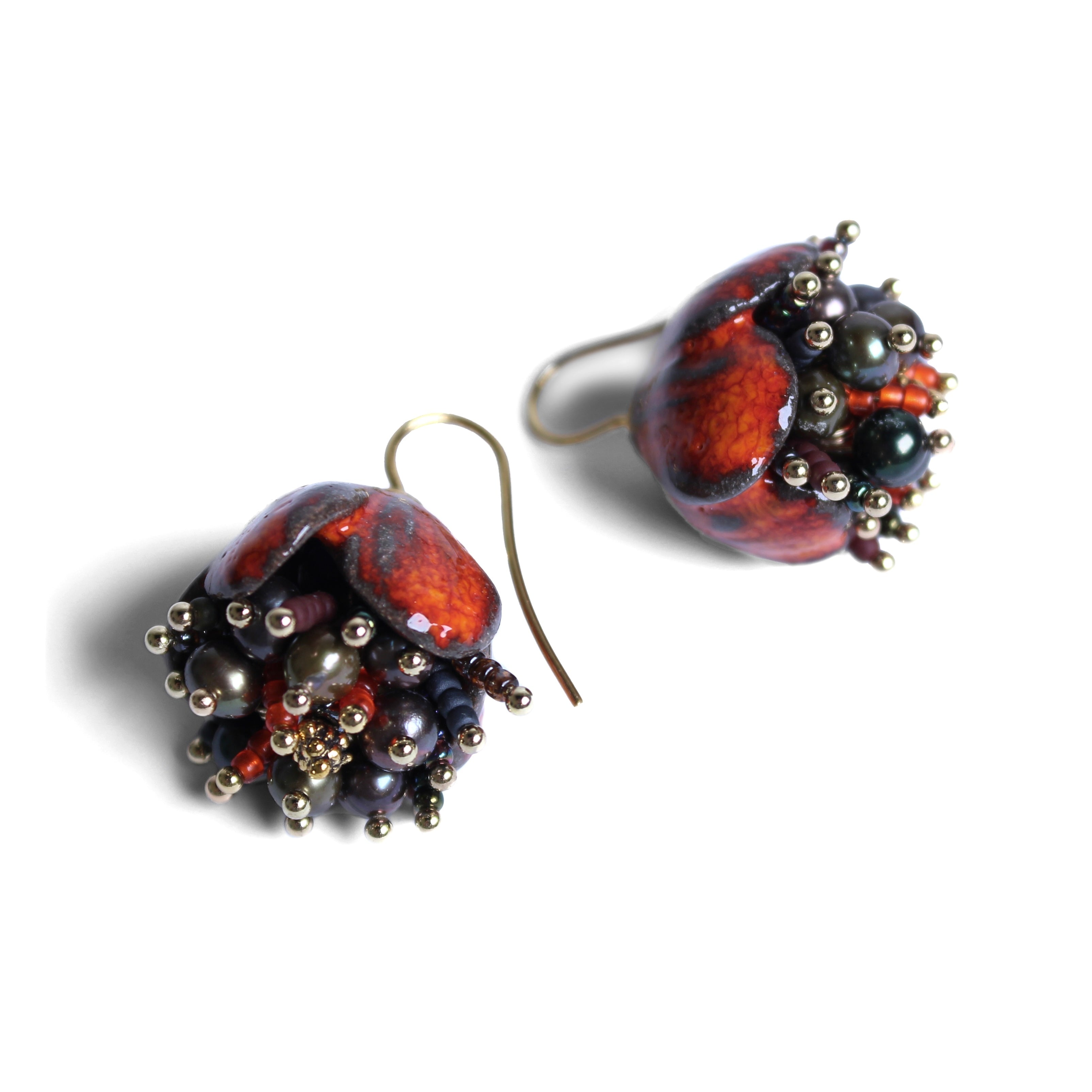 PIXIE BELLE Earrings Jewellery Julia Bramich Deep blue 