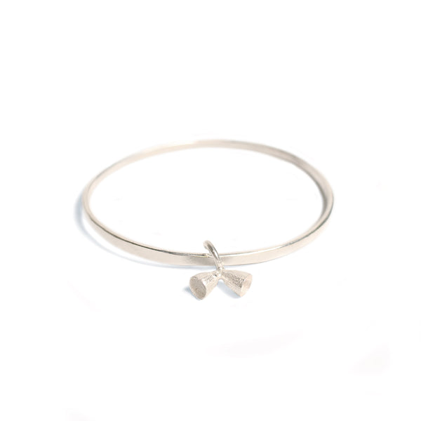Dbl Bell Gum Nut Bangle Jewellery Shimara Carlow 