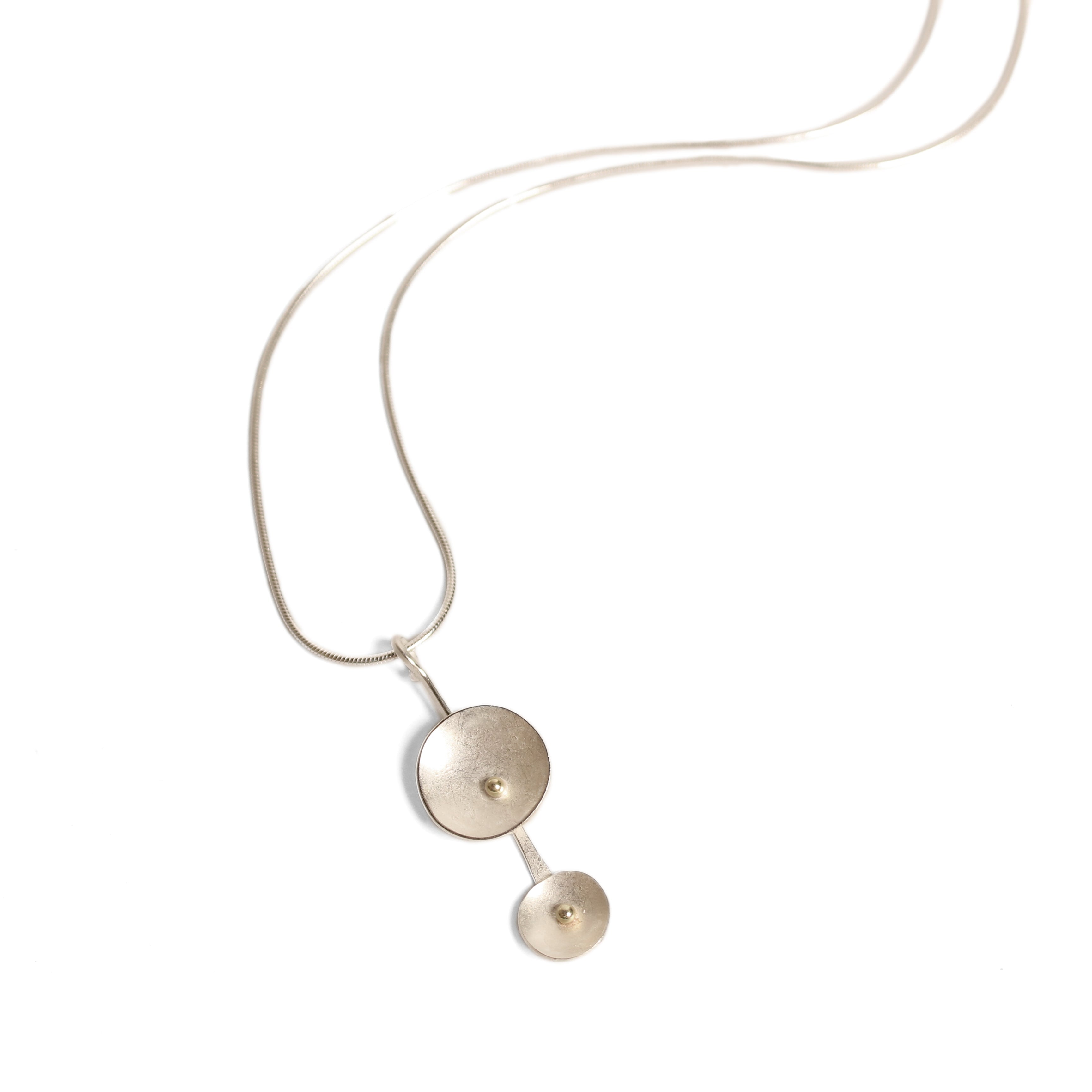 Double Lunar Pendant Jewellery Shimara Carlow 