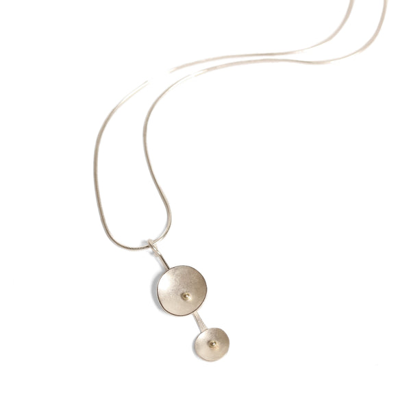 Double Lunar Pendant Jewellery Shimara Carlow 
