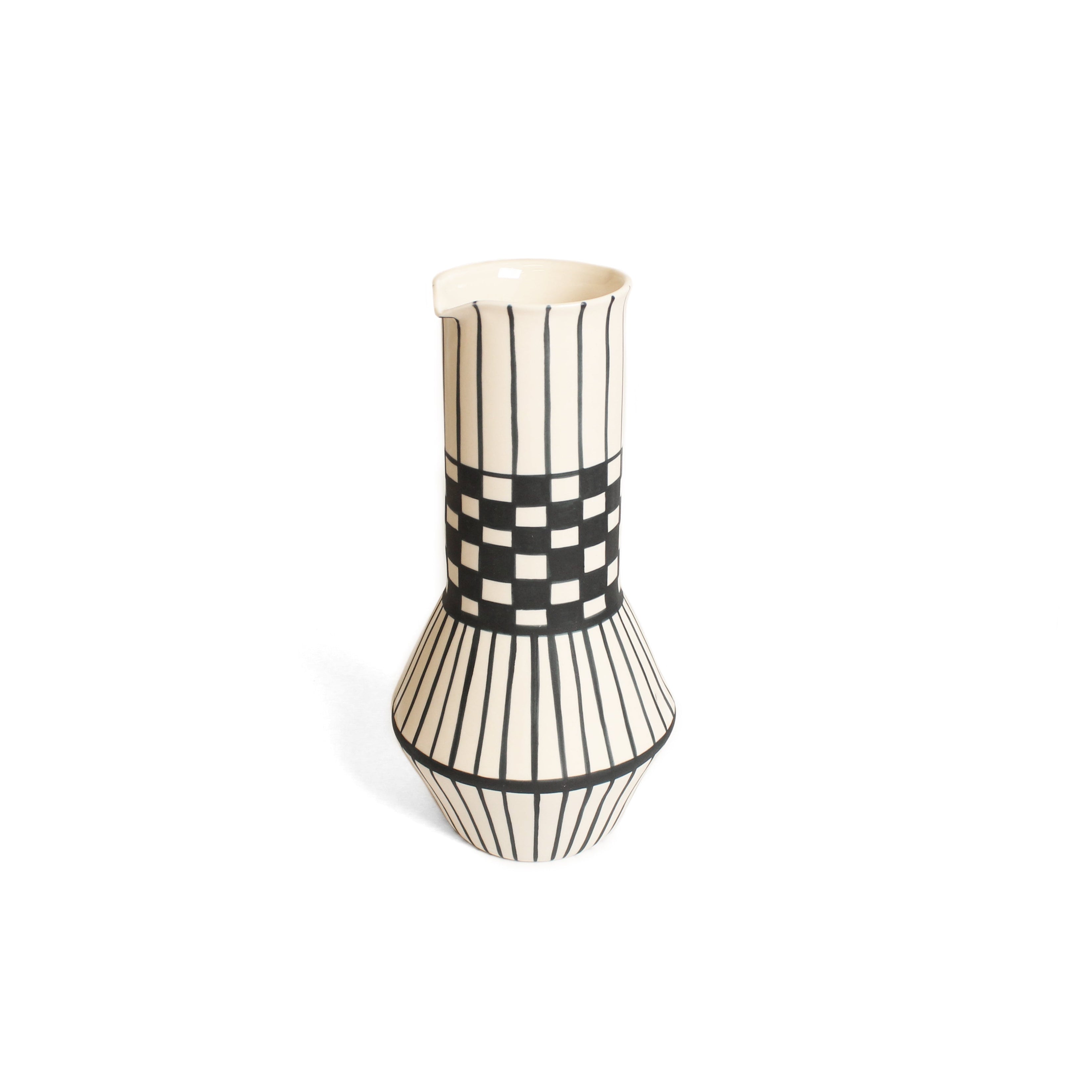 Geometric Large Jug Ceramics Ronelle Clarke #2 