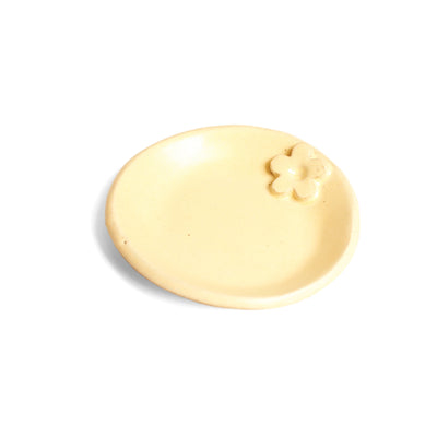 Little ring dish Ceramics D H Makers Yellow 