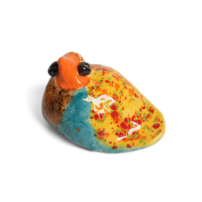 Ceramic Sitting Birds Sculpture & Art object Barbara George #1 