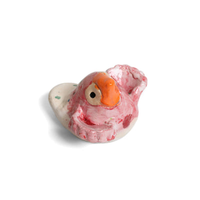Small Ceramic Birds Sculpture & Art object Barbara George #3 