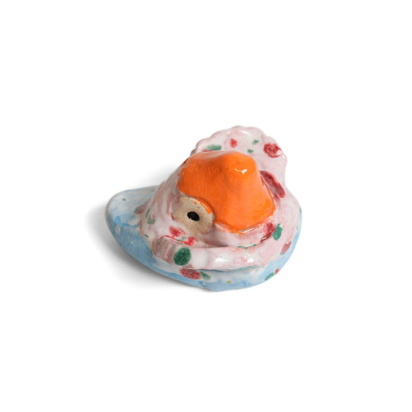 Small Ceramic Birds Sculpture & Art object Barbara George #2 