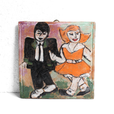 Ceramic Wall Tiles Sculpture & Art object Barbara George #2 