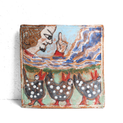 Ceramic Wall Tiles Sculpture & Art object Barbara George #3 