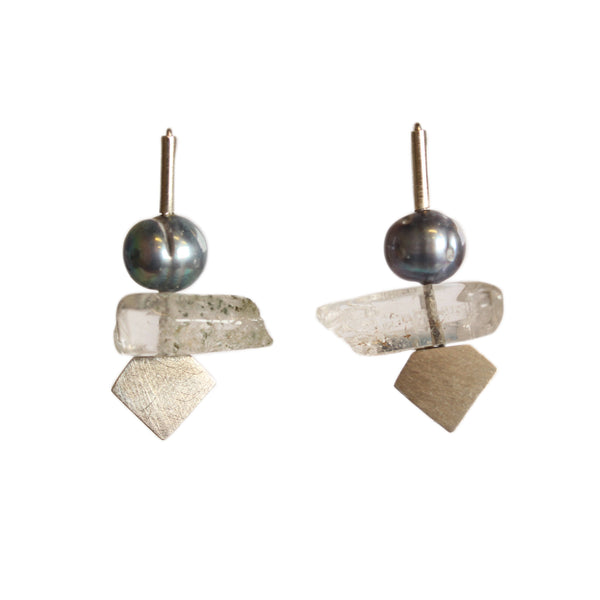 Quartz Shard Diamonds Jewellery Ari Athans 