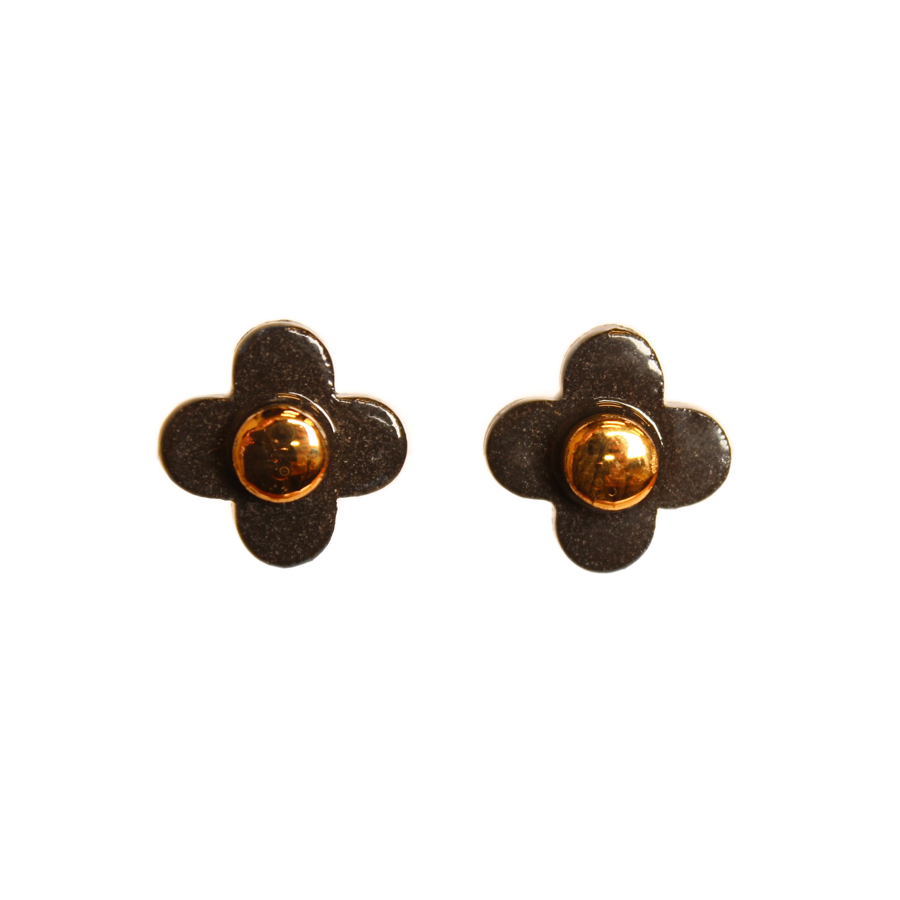Flower Stud Earrings Jewellery Erin Lightfoot White 
