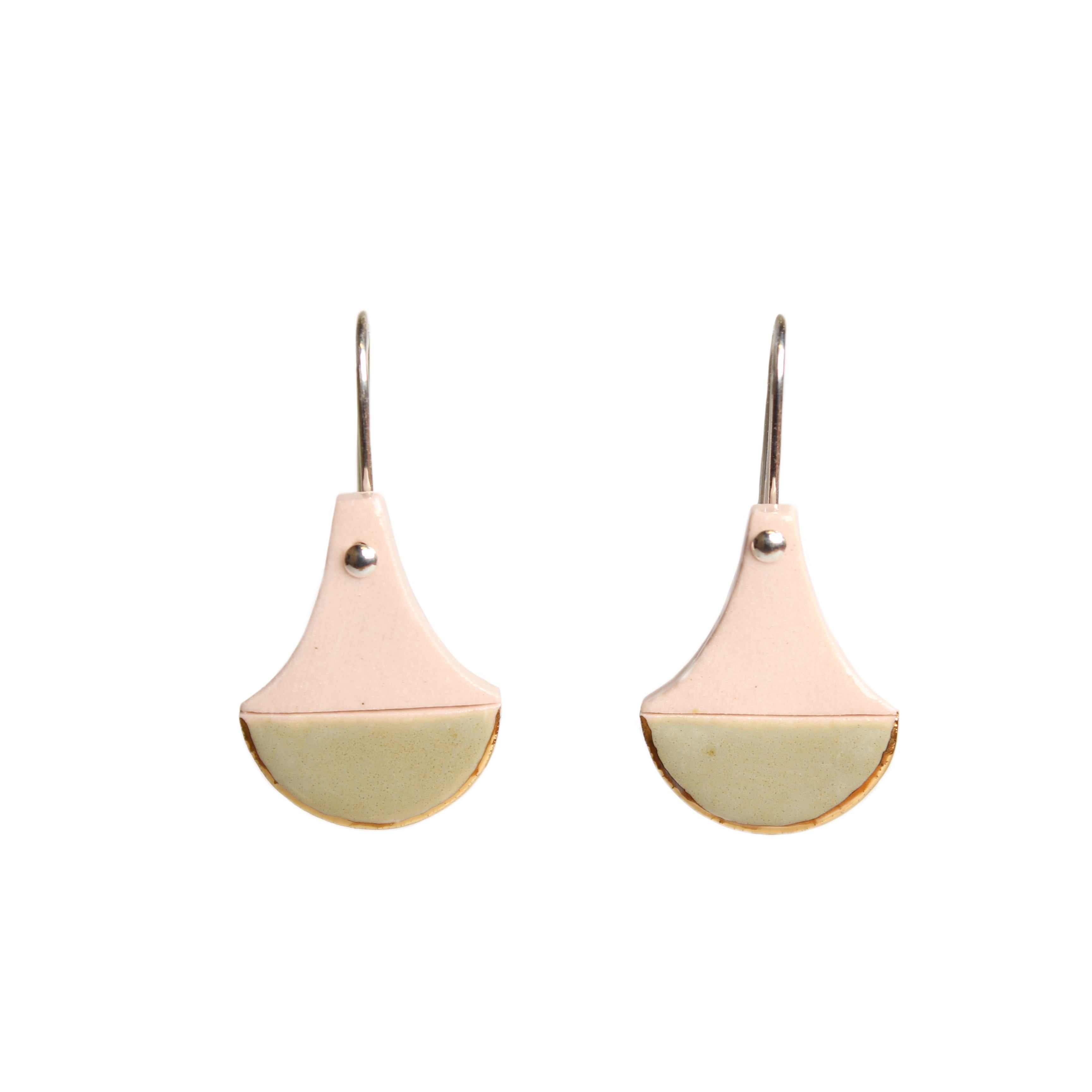 Urn Drop Earrings Jewellery Erin Lightfoot Pink/Dune 