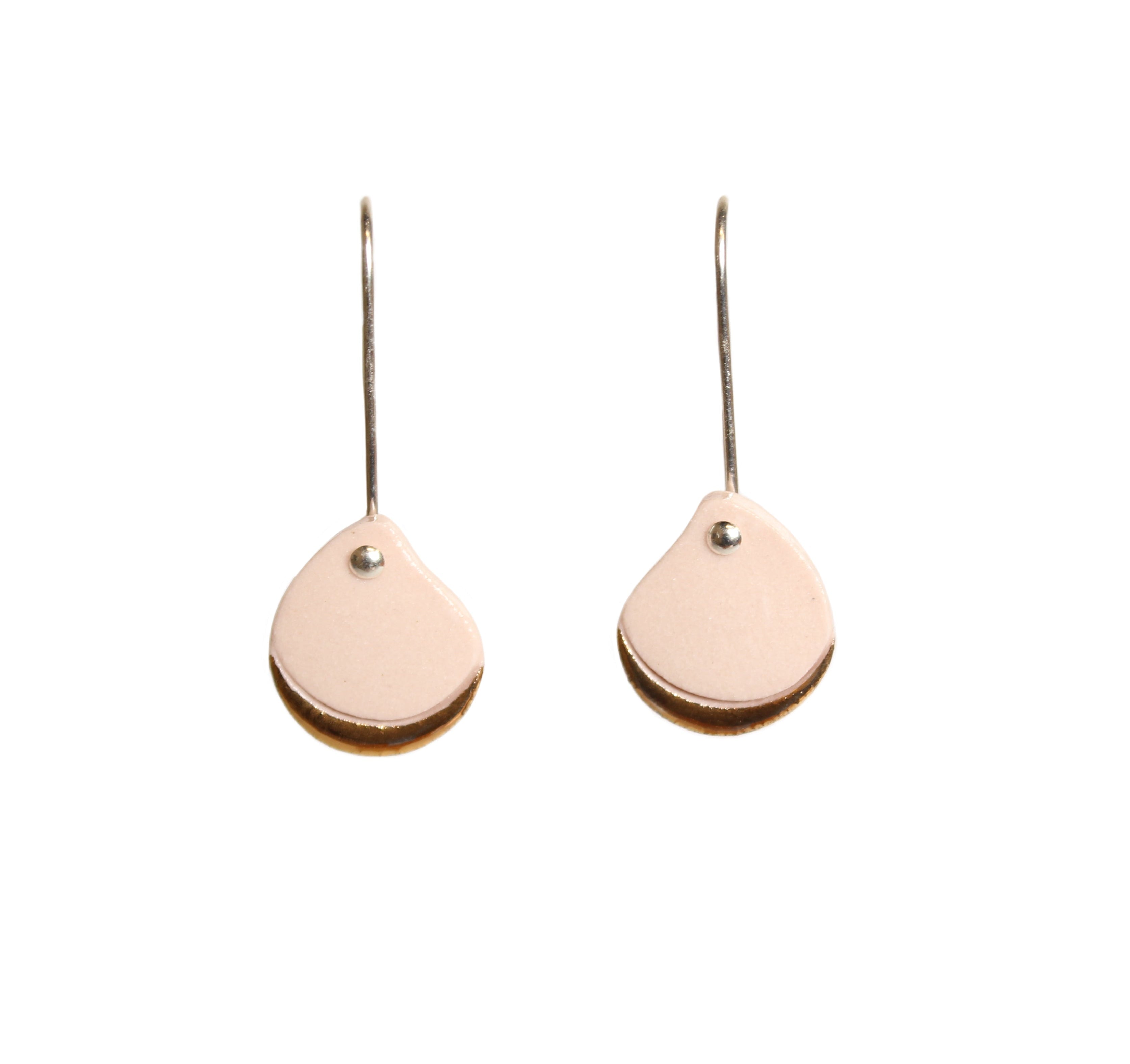Droplet Earrings Jewellery Erin Lightfoot Blush 