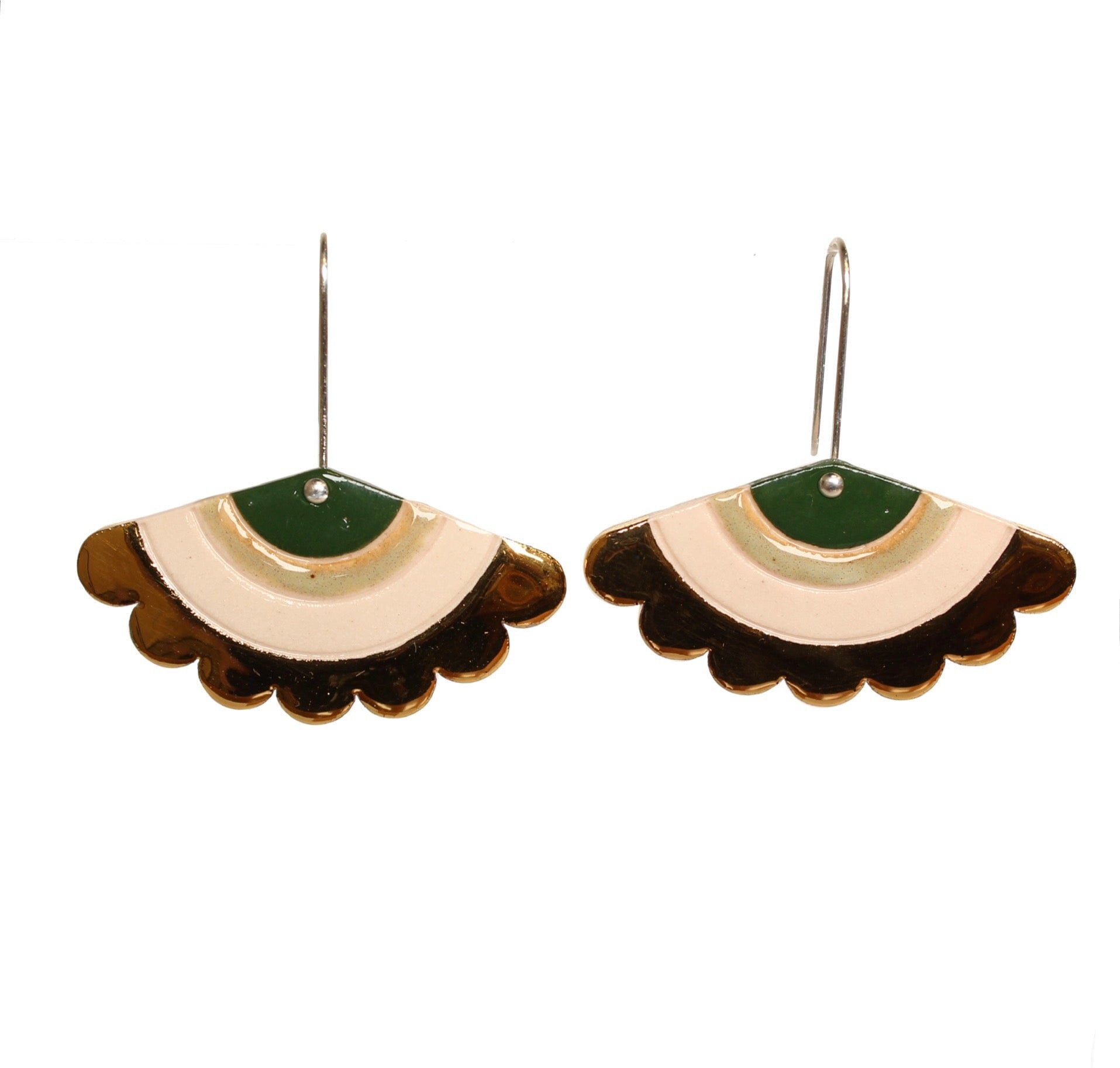 Scallop Drop Earrings Jewellery Erin Lightfoot 