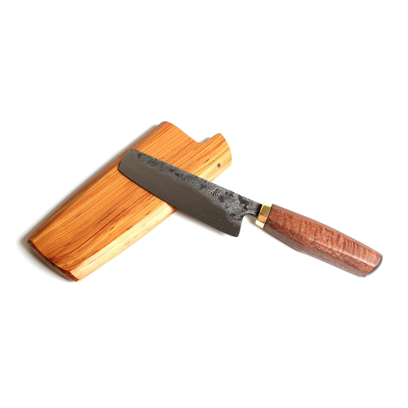 Handforged high carbon steel vegetable slicer II Wood Dan Watson 