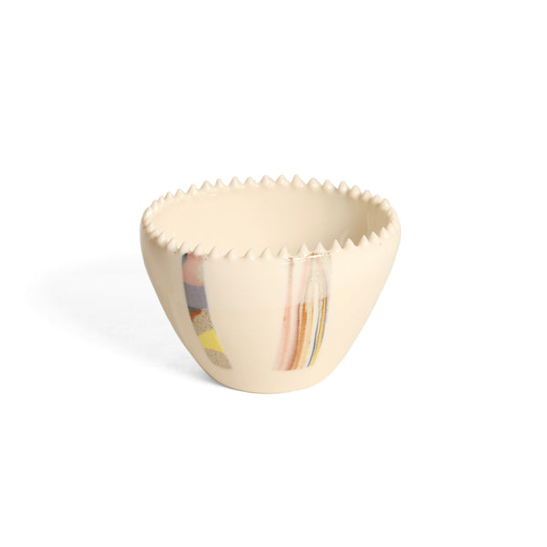 Lines Collection - Small Trinket Bowls Ceramics Julia Bramich 