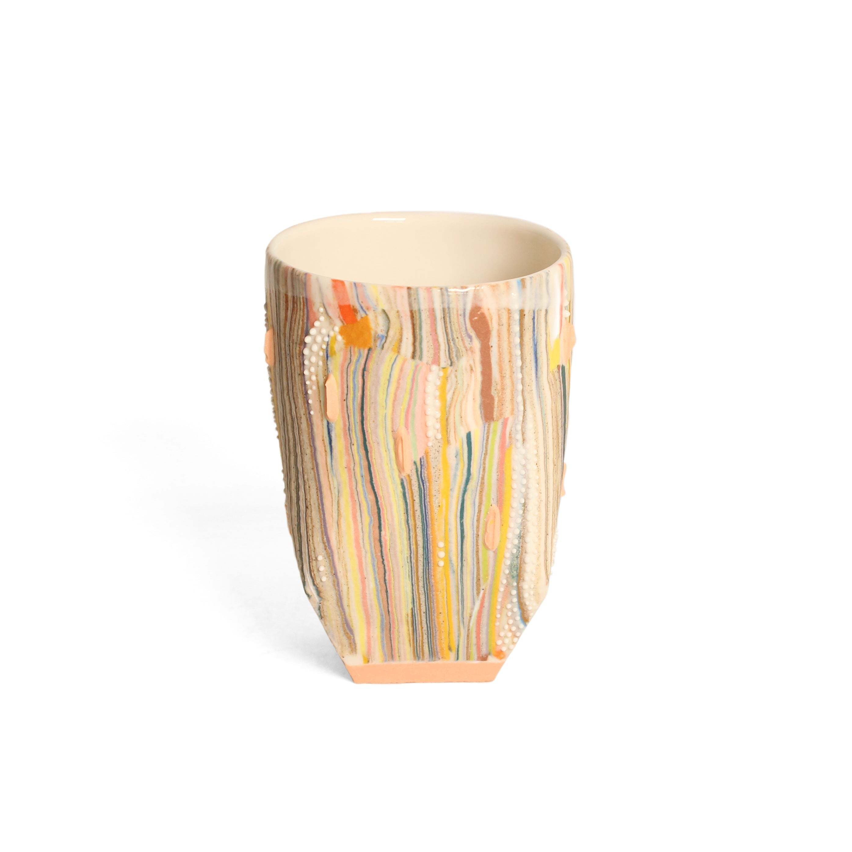 Lines Collection - Mug with Spikes Ceramics Julia Bramich 