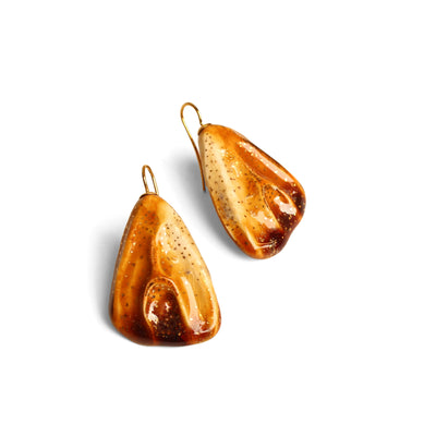 Butterfly Wings Dangle Earrings Jewellery Julia Bramich Brown 