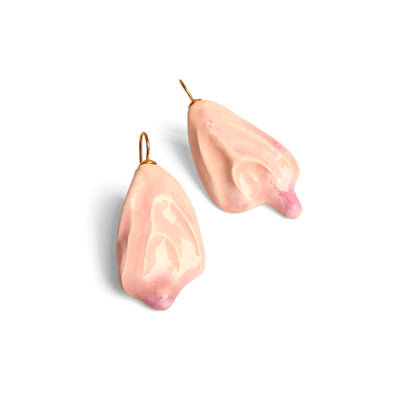 Butterfly Wings Dangle Earrings Jewellery Julia Bramich Pink 