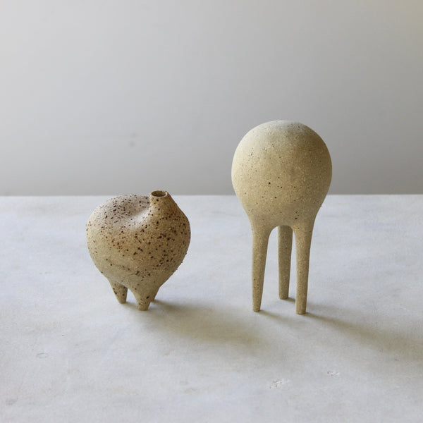 Family Portrait (set of 2 sculptures) Ceramics (Exhibition) Raquel Diniz 