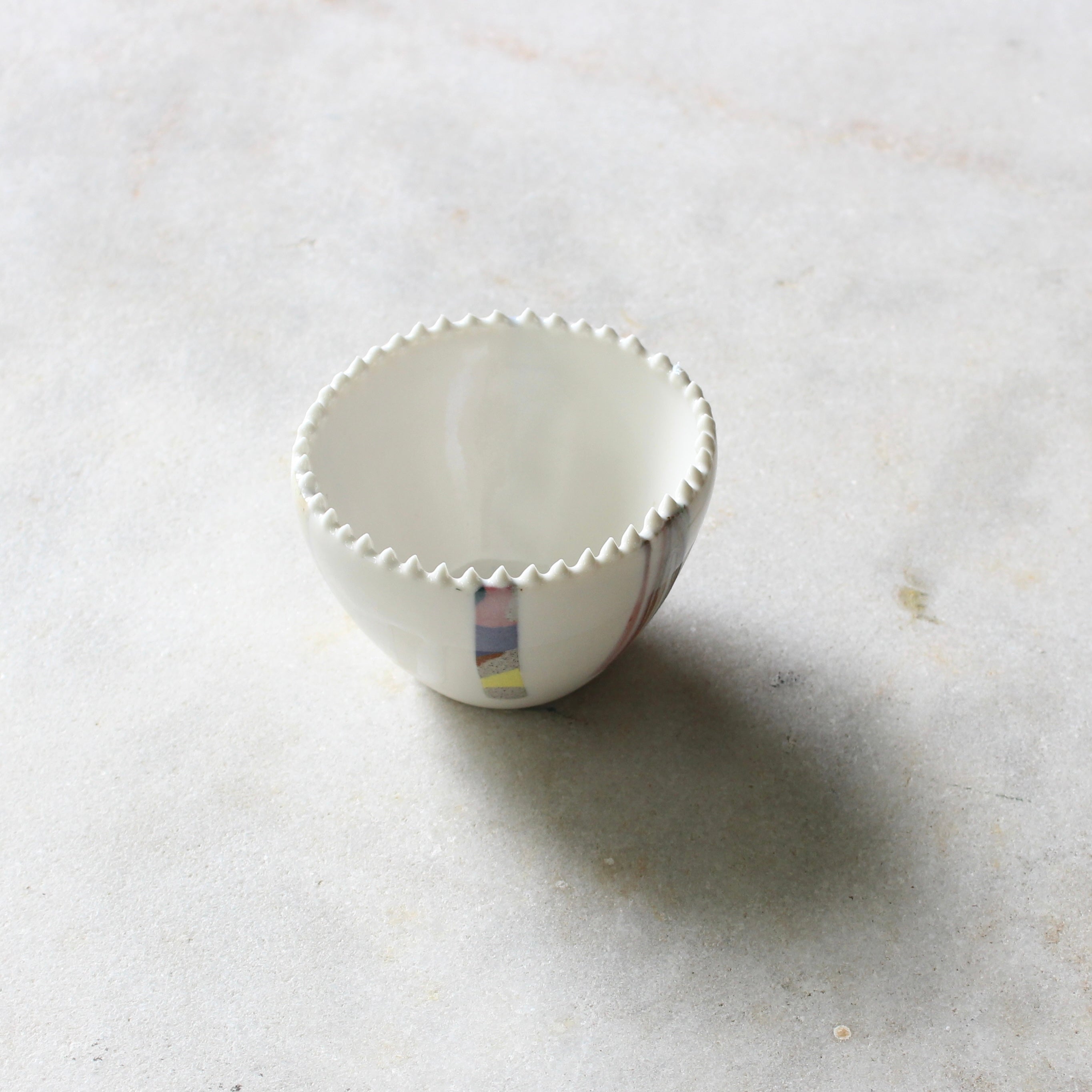 Lines Collection - Small Trinket Bowls Ceramics Julia Bramich 