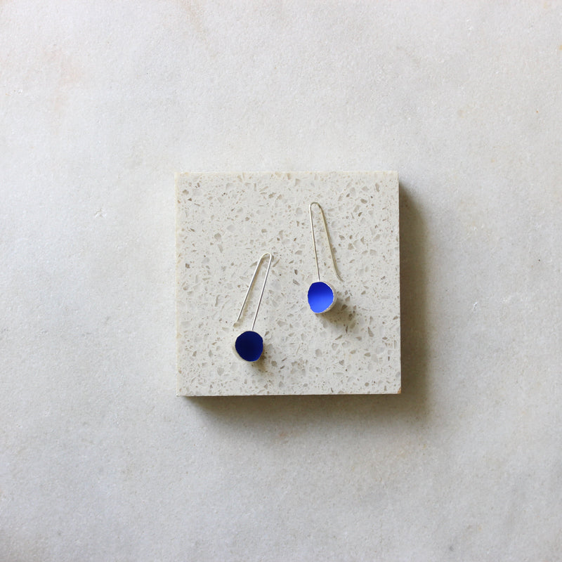 Deepest Blues Drop Earrings Jewellery Mari Hirata 