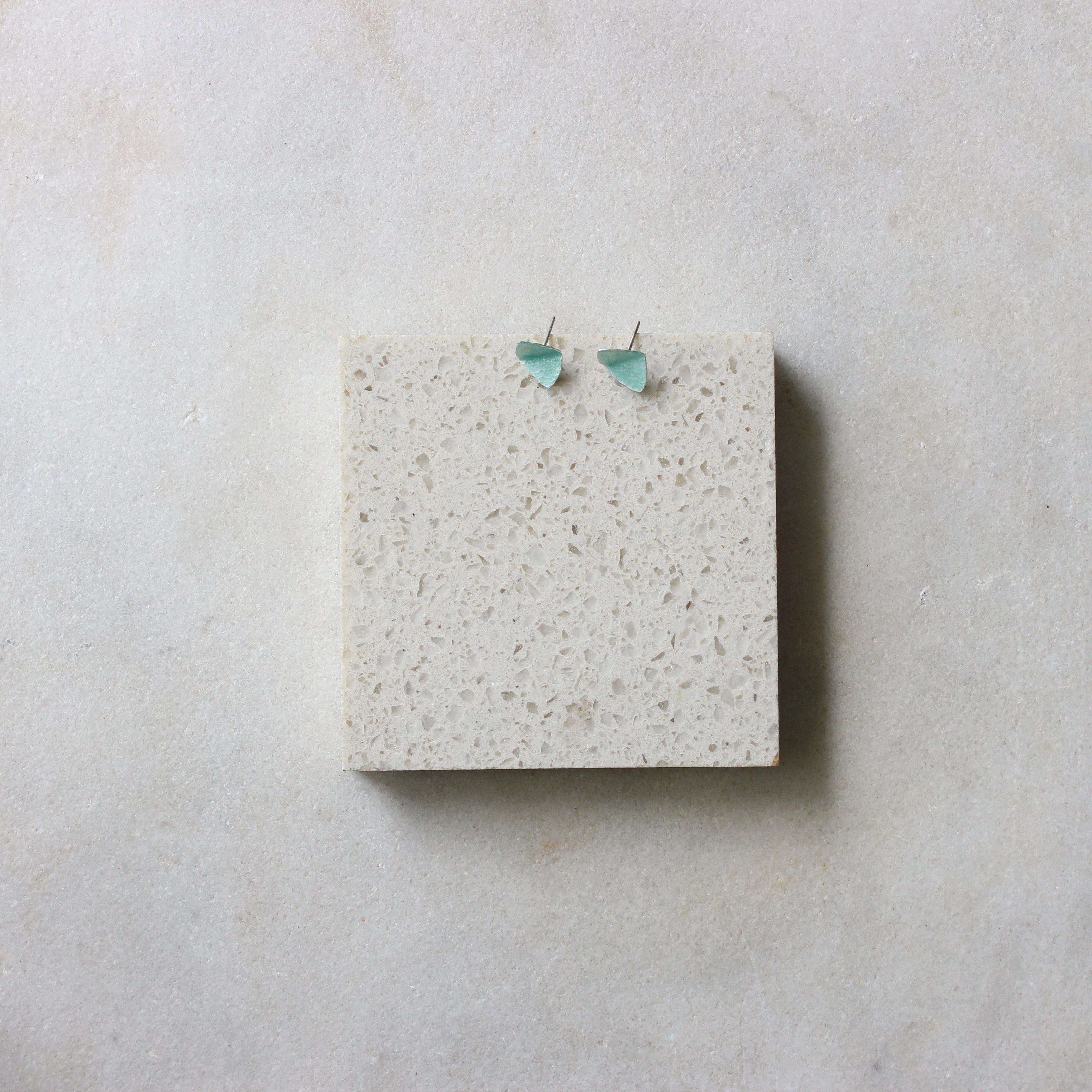 Little Wings Studs (Nile Green) Jewellery Mari Hirata 