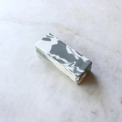 Marbled rectangle prism