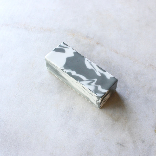 Marbled rectangle prism Ceramics Minqi Gu 