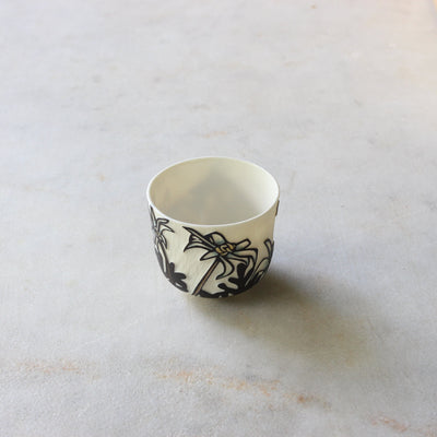 Porcelain Tumblers Ceramics Sam Pettigrew Flannel Flower 