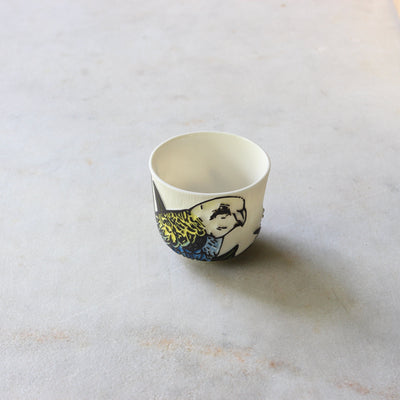 Porcelain Tumblers Ceramics Sam Pettigrew Pale Headed Rosella 