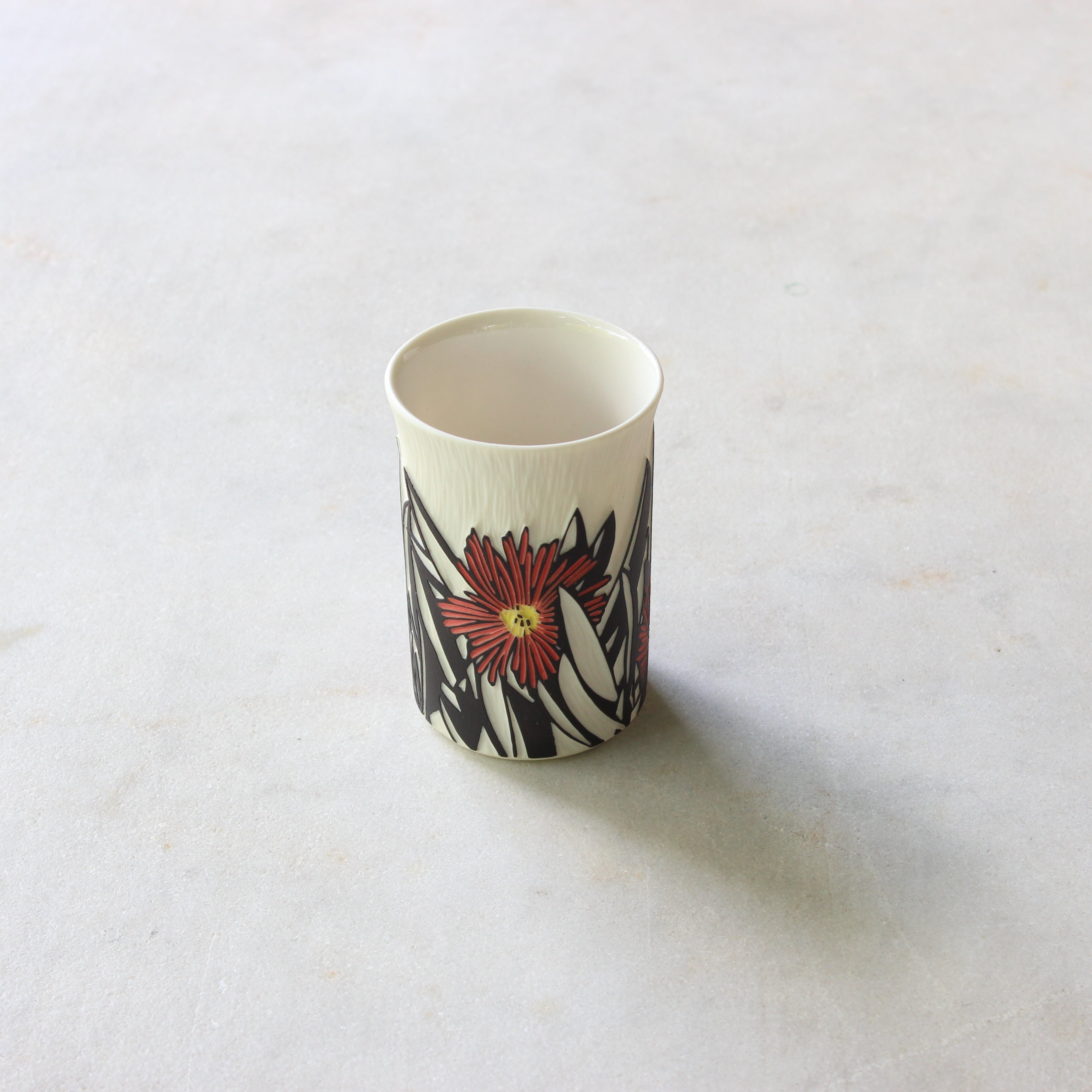 Porcelain Posy Vase Ceramics Sam Pettigrew Pig Face 