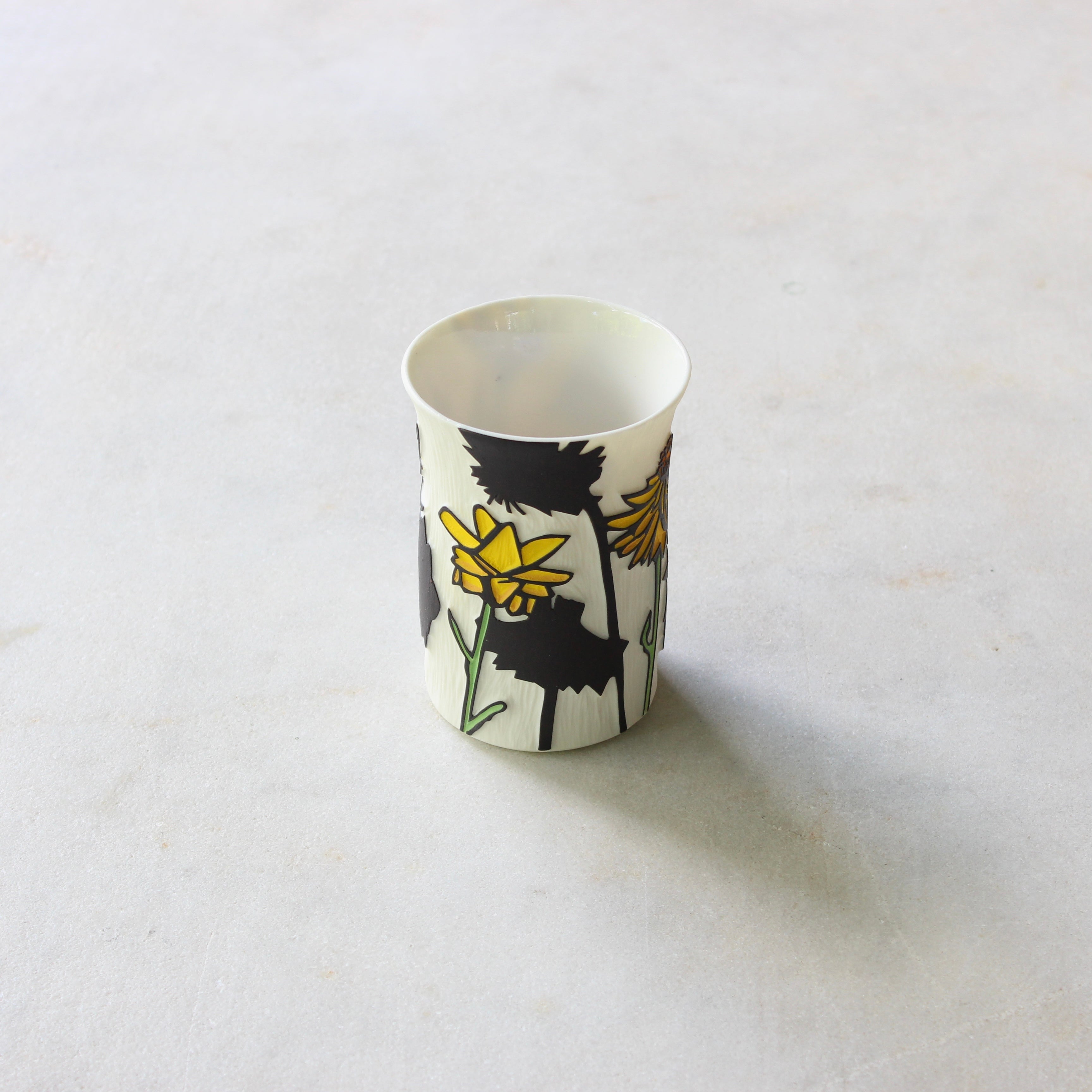 Porcelain Posy Vase Ceramics Sam Pettigrew Pig Face 