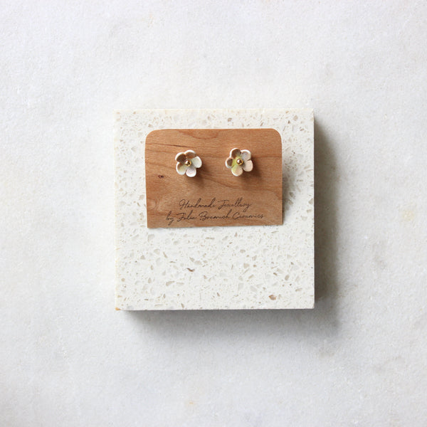 Flower Stud Earrings Jewellery Julia Bramich Rainbow 