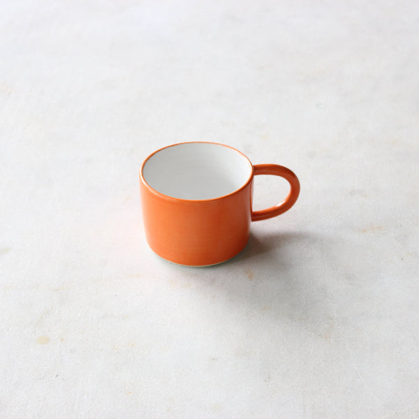 Orange Mug Ceramics Bec English 
