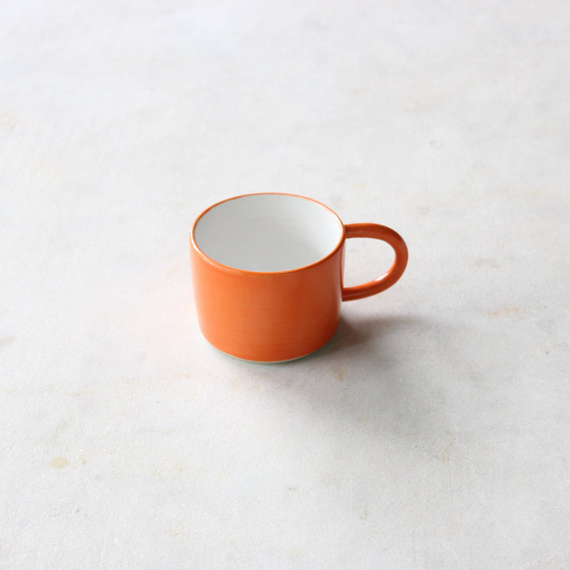 Orange Mug Ceramics Bec English 