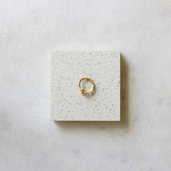 White Spiral Ring Jewellery ArtizJewelry 