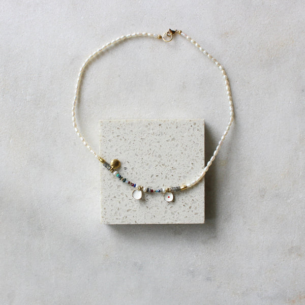 Freshwater pearl necklace Jewellery Artiz Jewellery 