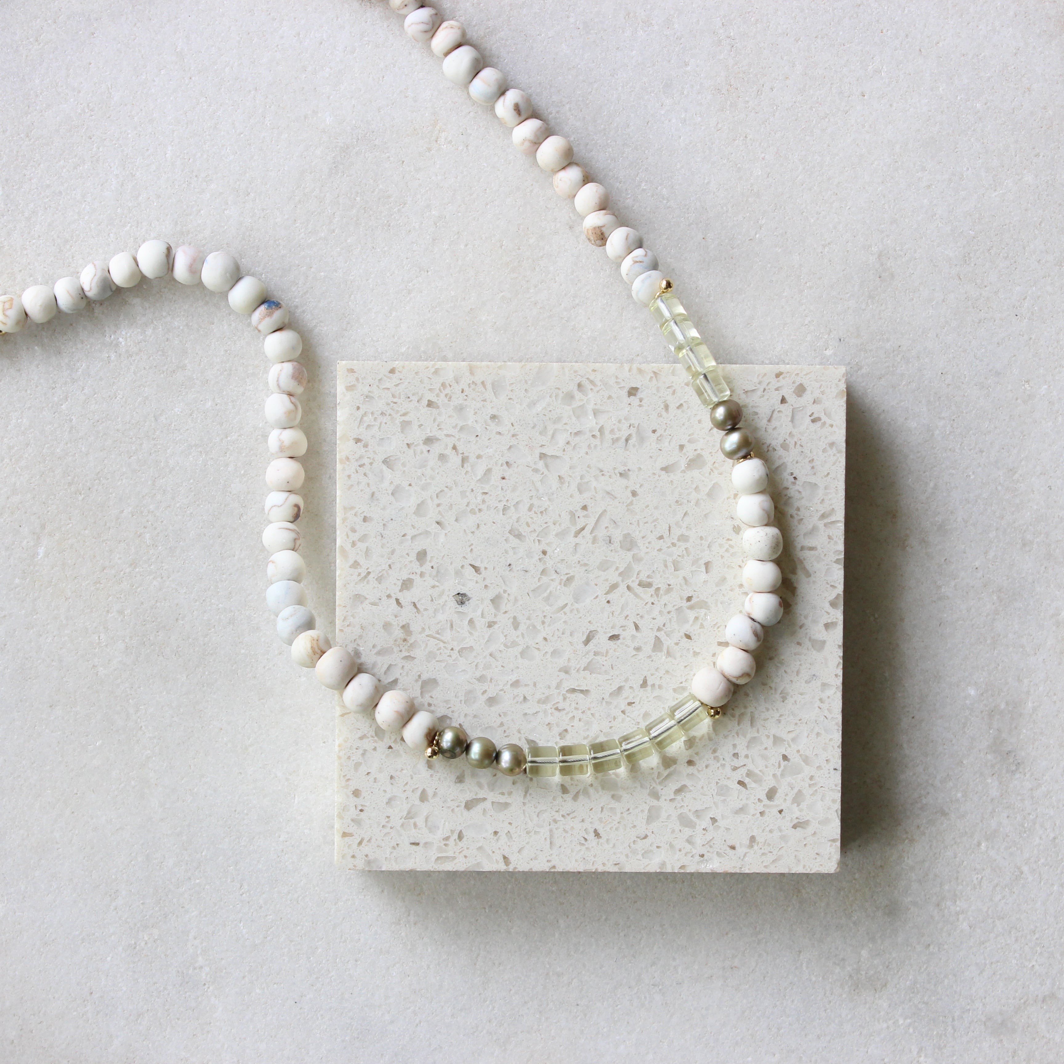 Petite Bead Nerikomi Necklace Jewellery Julia Bramich #1 