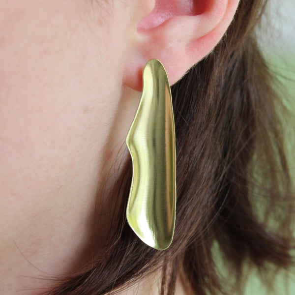 Pods brass Jewellery Gabi Harris 