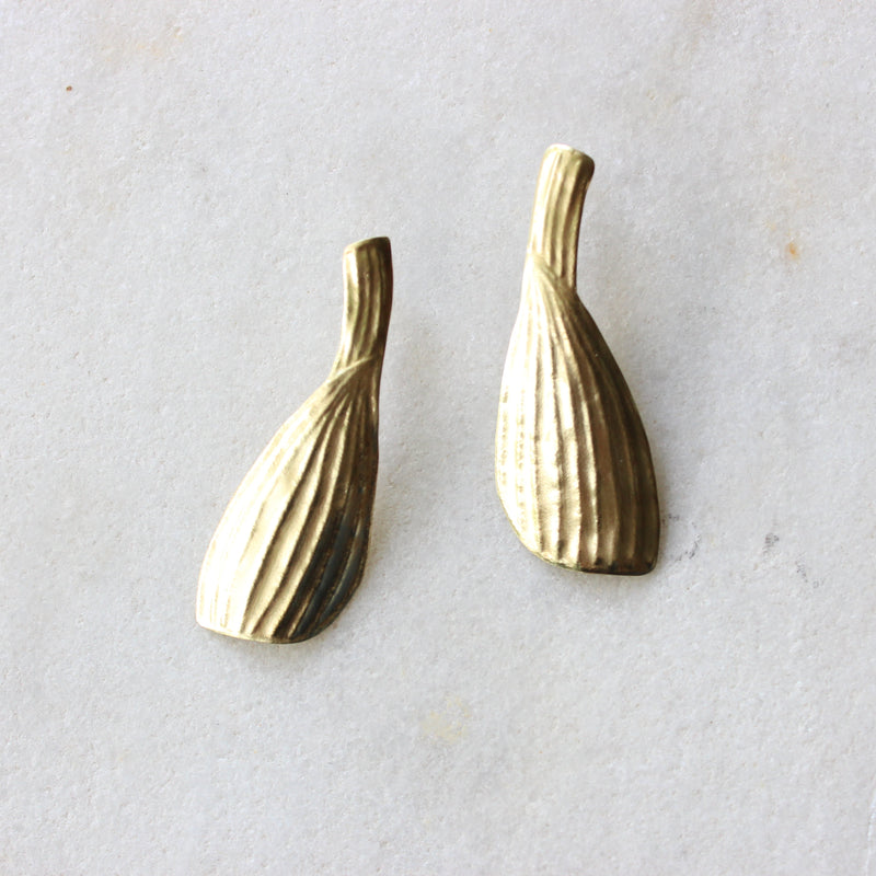 Fennel brass Jewellery Gabi Harris 