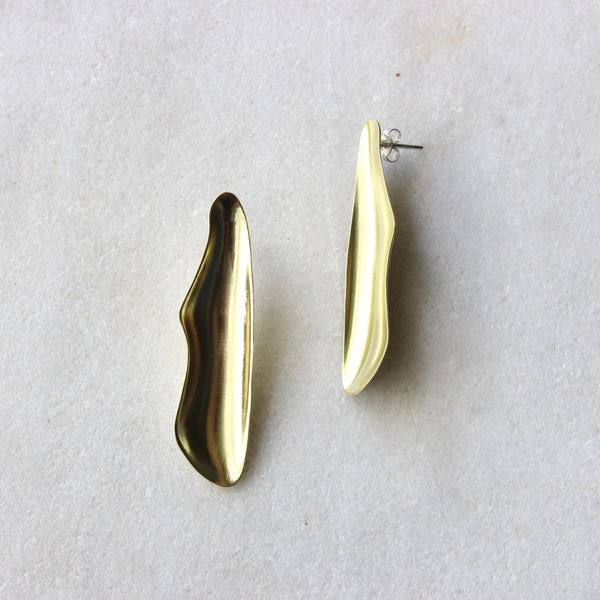 Pods brass Jewellery Gabi Harris 