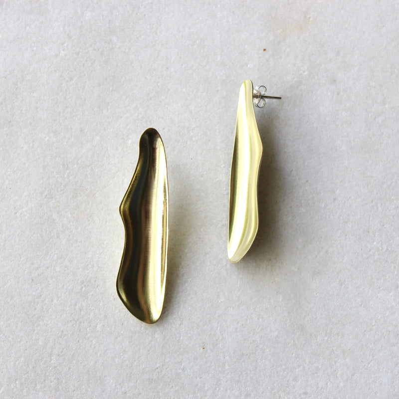 Pods brass Jewellery Gabi Harris 