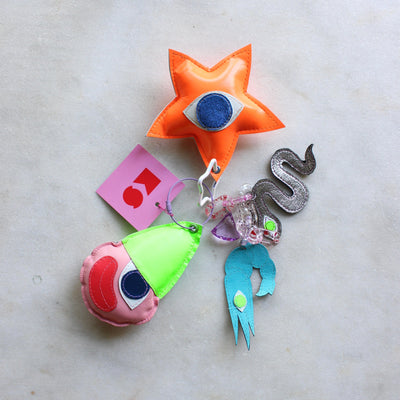 Leather bag charms Jewellery Kimi Schieren #5 