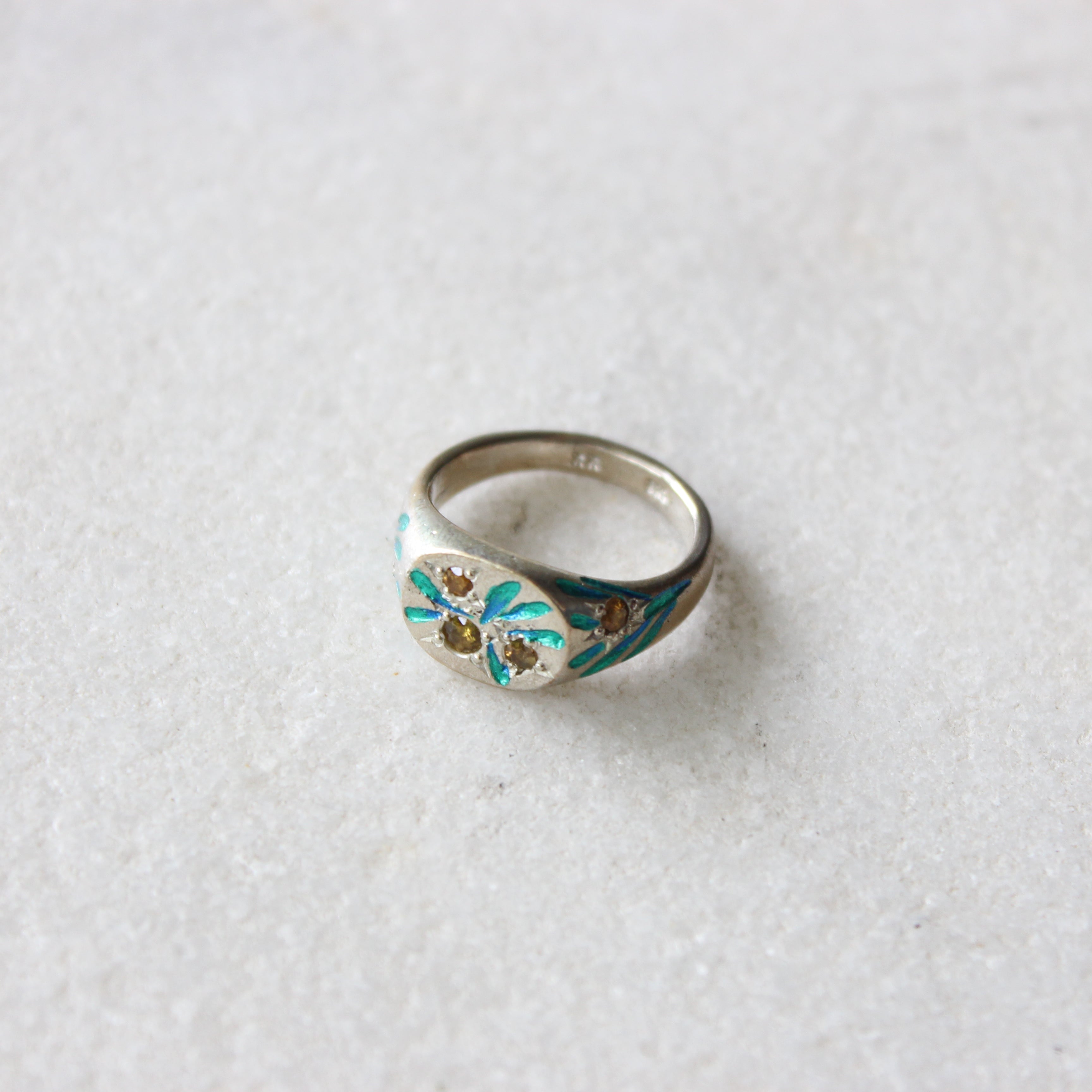 Wattle Signet Ring Jewellery Jewellery By Xiao 