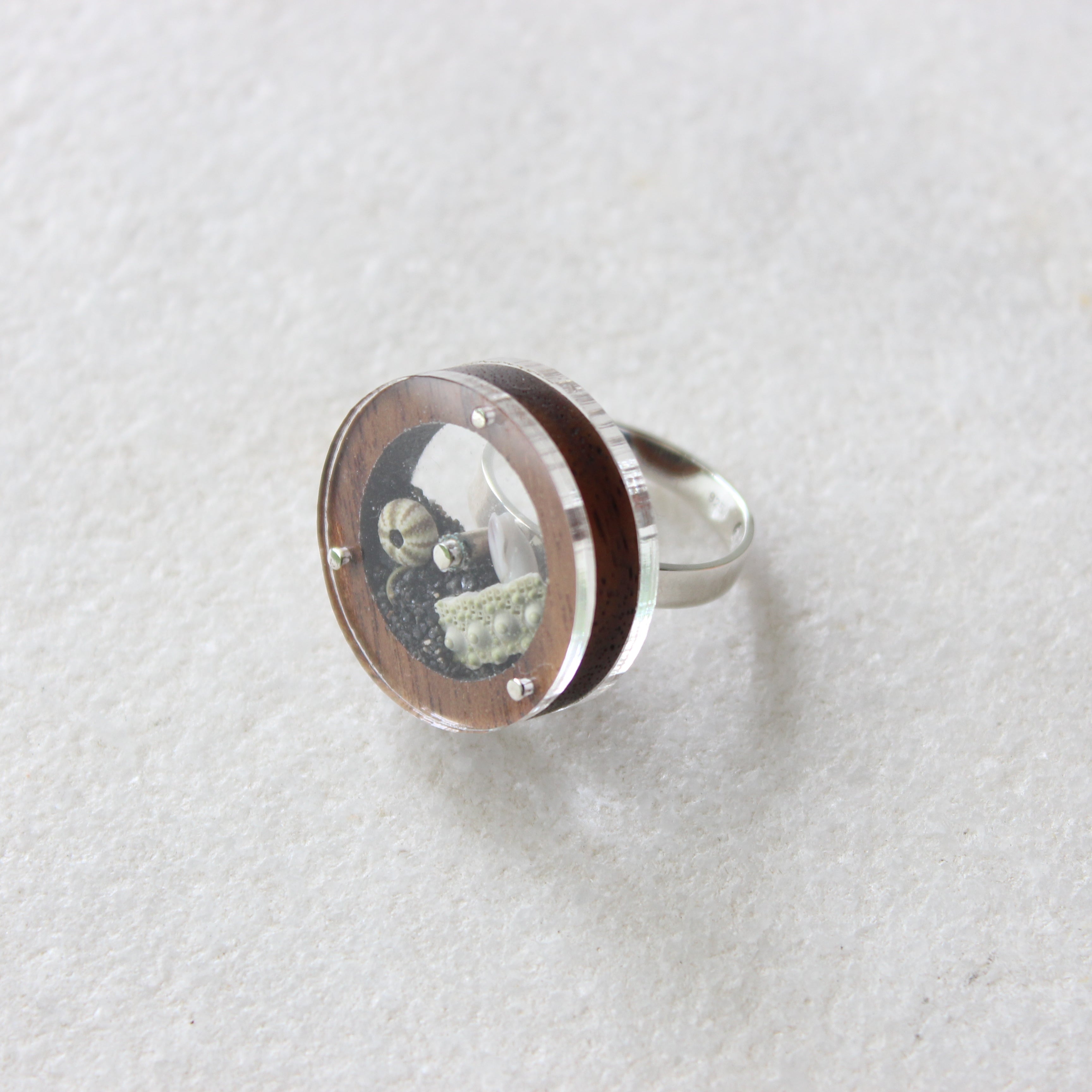 Circle Rock Pool Ring Jewellery Rumma Designs 