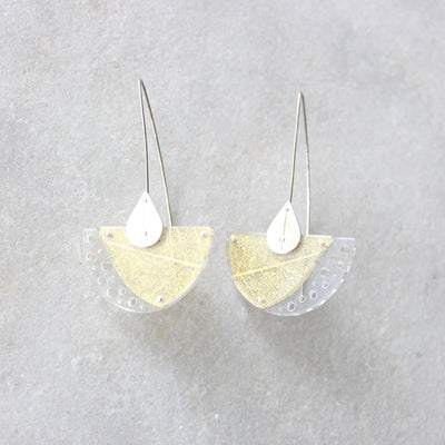 Leaf Skeleton Earrings