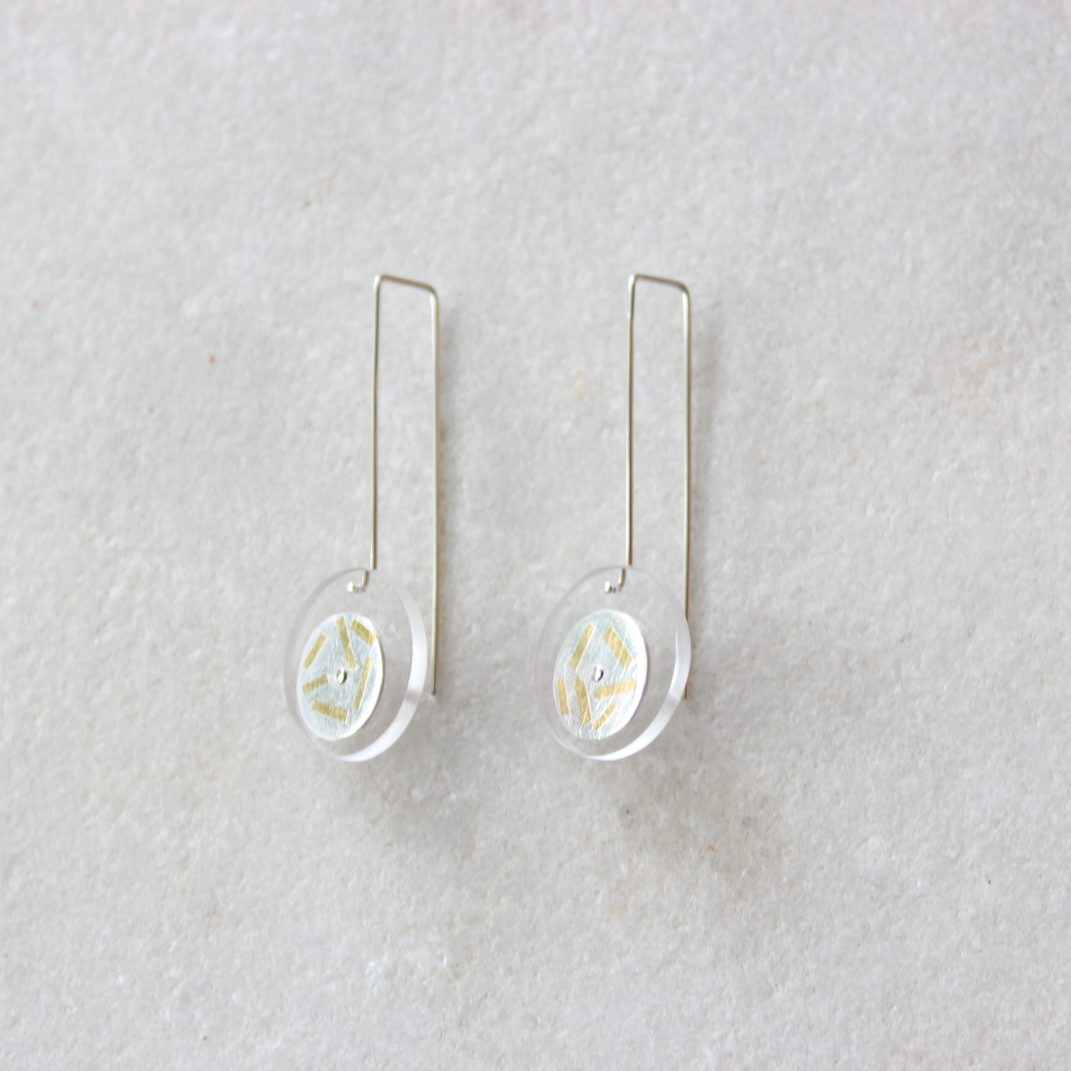 Keum-Boo Earrings Jewellery Rumma Designs Circle 