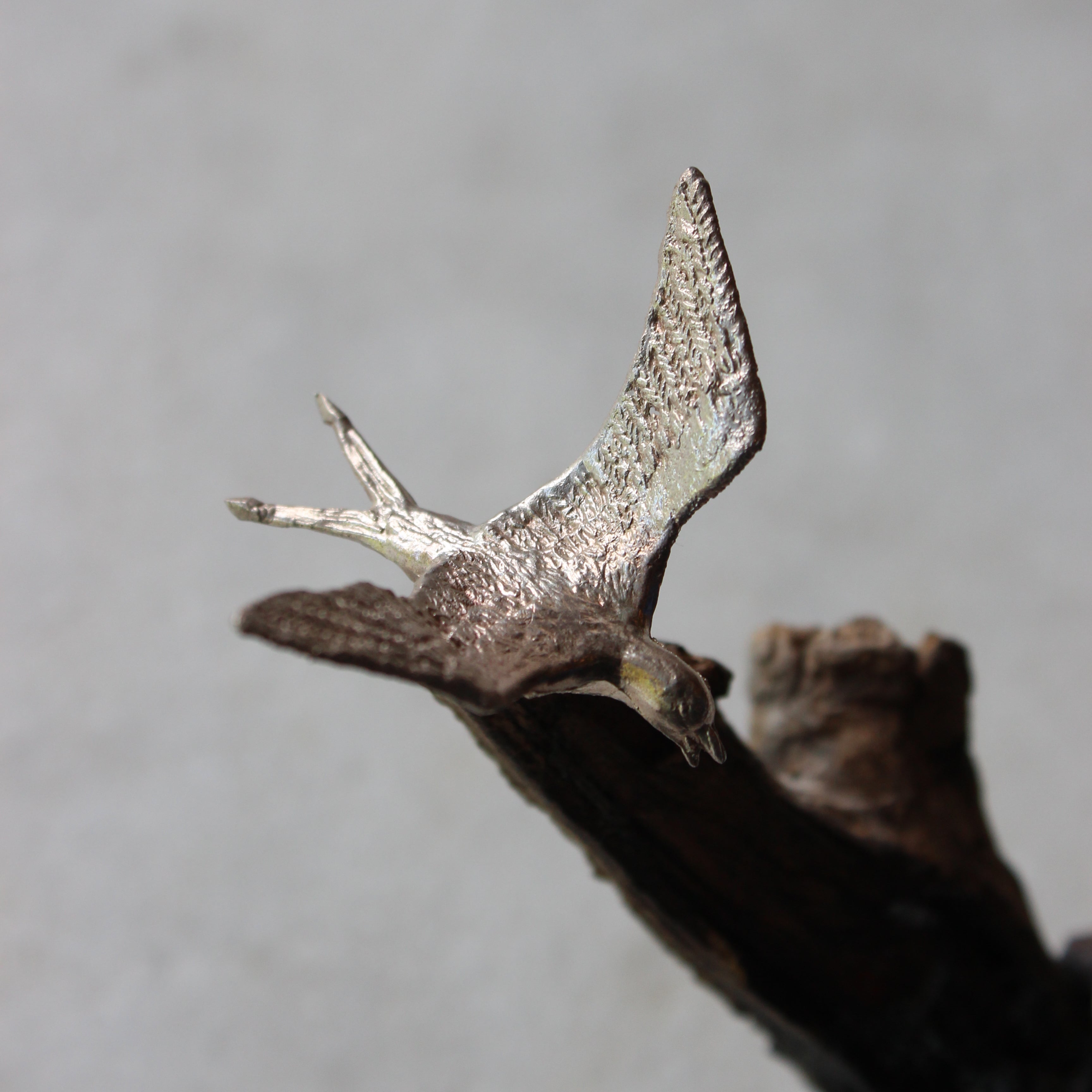 Silver Cereal Birds Ceramics deb mostert 