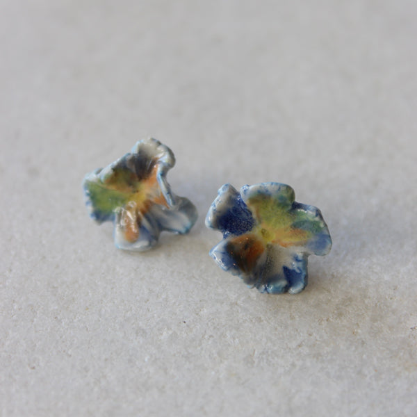 Poppy Stud Earrings Sculpture & Art Object Honeybrush 